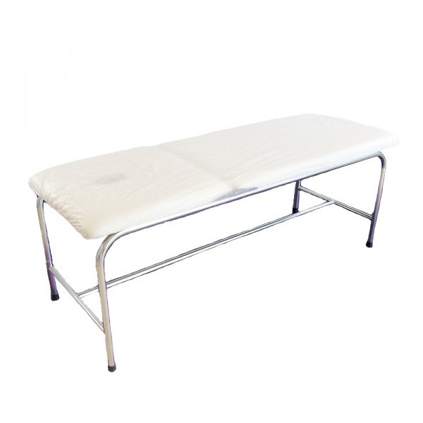 Lençóis descartáveis ajustables Kinefis em polipropileno de TNT de 30 gramas 80cm x 210cm (10 - 100 unidades) Lençóis descartáveis ajustables Kinefis em polipropileno de TNT de 30 gramas 80cm x 210cm (10 - 100 unidades)